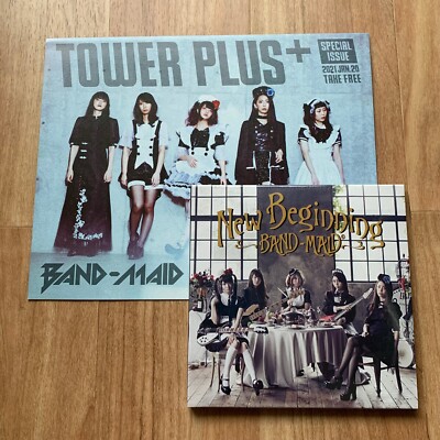 BAND-MAID New Beginning Limited CD DVD MV w/ Flyer Unseen World