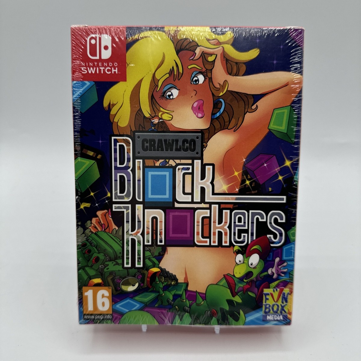 Crawlco Block Knockers (Nintendo Switch, 2020) New Big Box w