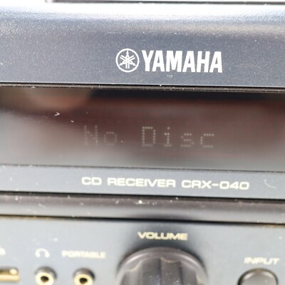 Yamaha CRX-040 CD Player iPod Dock USB Micro Stereo Receiver W