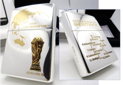 FIFA World Cup Germany 2006 Double Sides Zippo MIB 2005 Rare | eBay