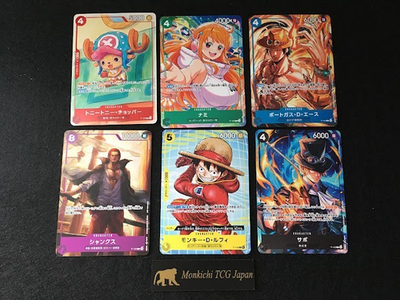 One Piece Mcdonald's 2025 Promo Card Game Complete Set Japanese