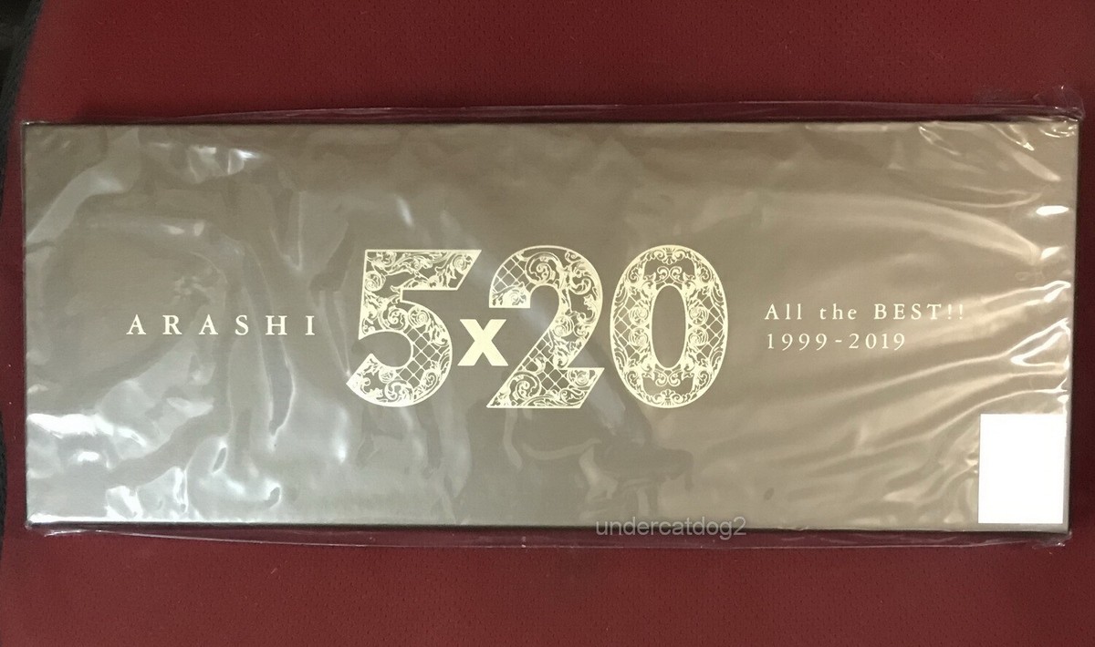 Arashi 5×20 All the BEST 1999-2019 [TYPE 1] Japan Ltd 4 CD+DVD+72P