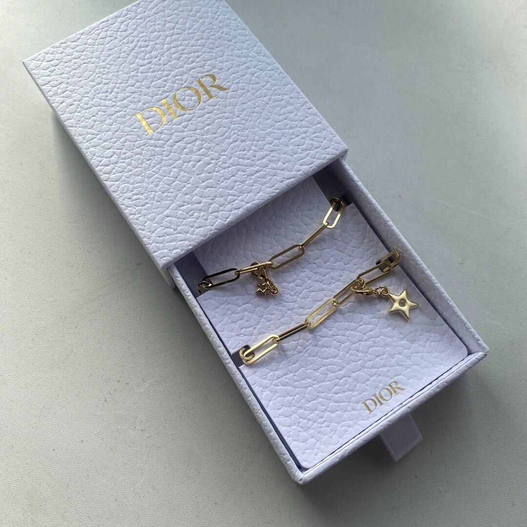 Christian Dior Novelty Charm Key chain phone strap Star BOX from