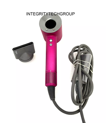Dyson Supersonic Hair Dryer HD01 Fuchsia/Nickel and Concentrator