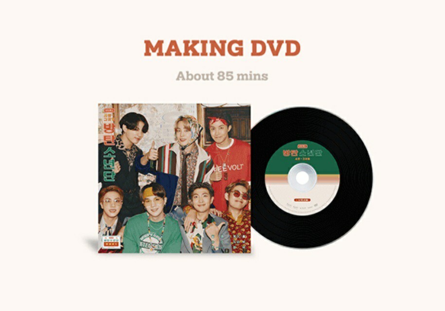 OFFICIAL BTS SEASON'S GREETINGS 2021 DVD/ 2021 BTS SEASON'S