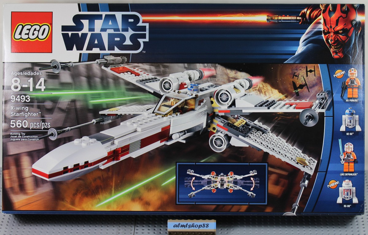 LEGO Star Wars - 9493 X-Wing Starfigher NISB Luke Skywalker R2-D2