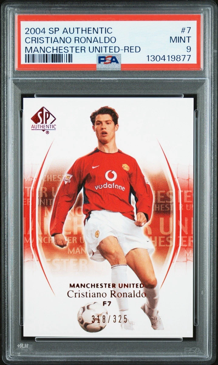 2004 SP Authentic Manchester United Cristiano Ronaldo #7 for sale
