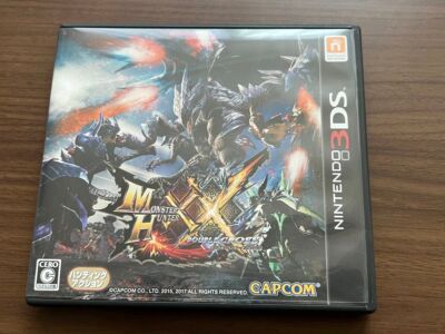 Monster Hunter XX Double Cross Nintendo 3DS CAPCOM Hunting Action