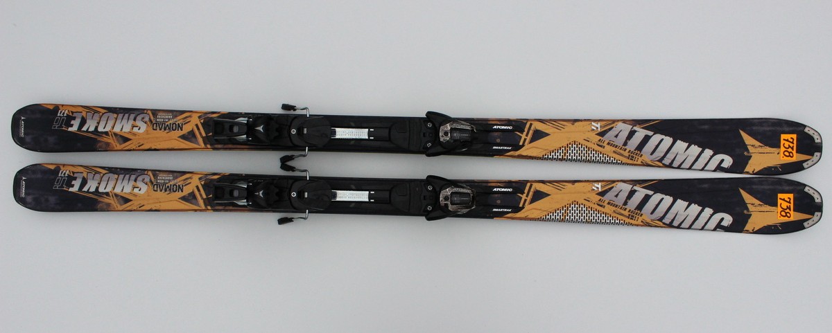 ATOMIC NOMAD SMOKE TI 171 CM + ATOMIC XTO 10 SKI SKIS N738 | eBay