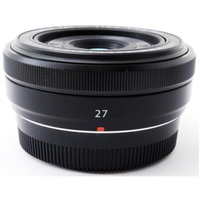 Near Mint ]FUJIFILM Fuji Fujinon SUPER EBC XF 27mm F/2.8 Black