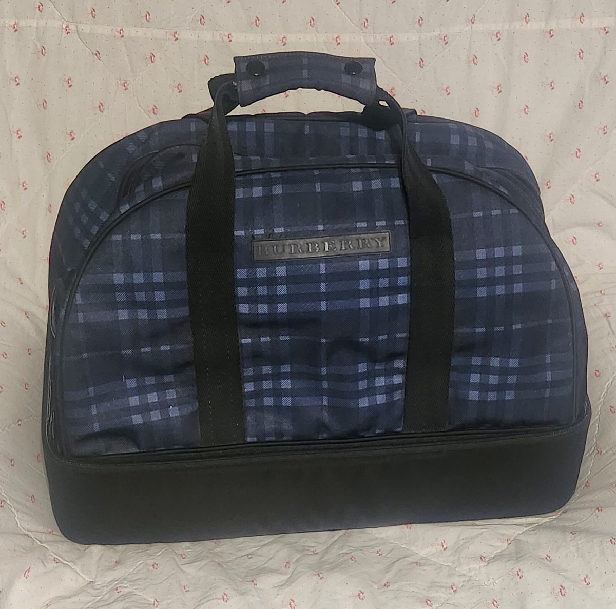 Burberry Golf Blue Nova Golf Travel Bag VTG SUPER RARE | eBay