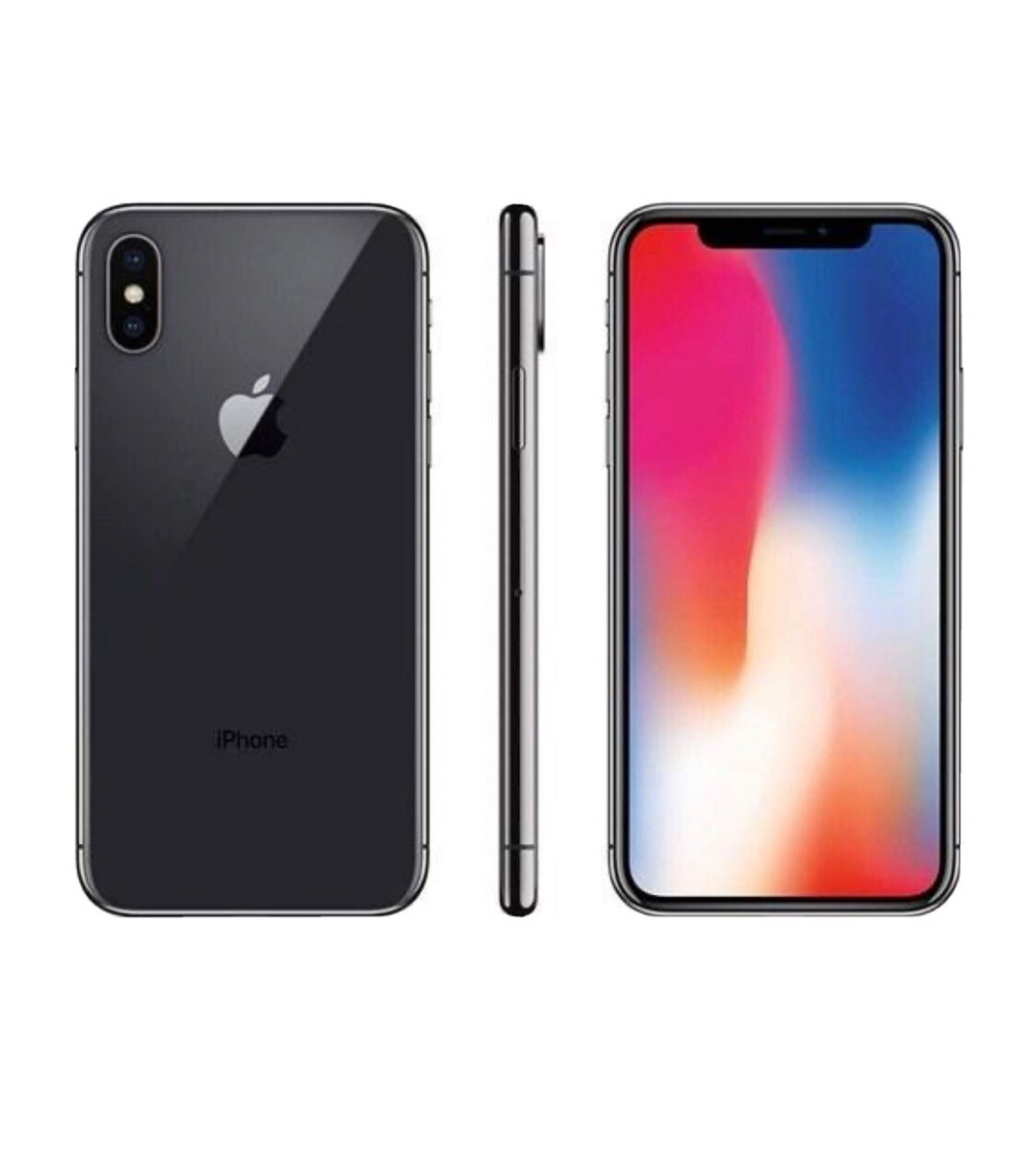 Apple iPhone X- 64GB - Space Gray (Unlocked) Good Condition. | eBay