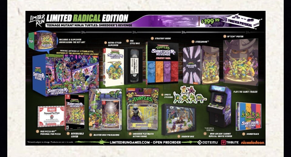 TEENAGE MUTANT NINJA TURTLES: SHREDDER'S REVENGE RADICAL Edition