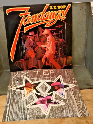 ZZ Top Fandango! 1979 LP Vinyl Warner Bros London RI BSK 3271 w