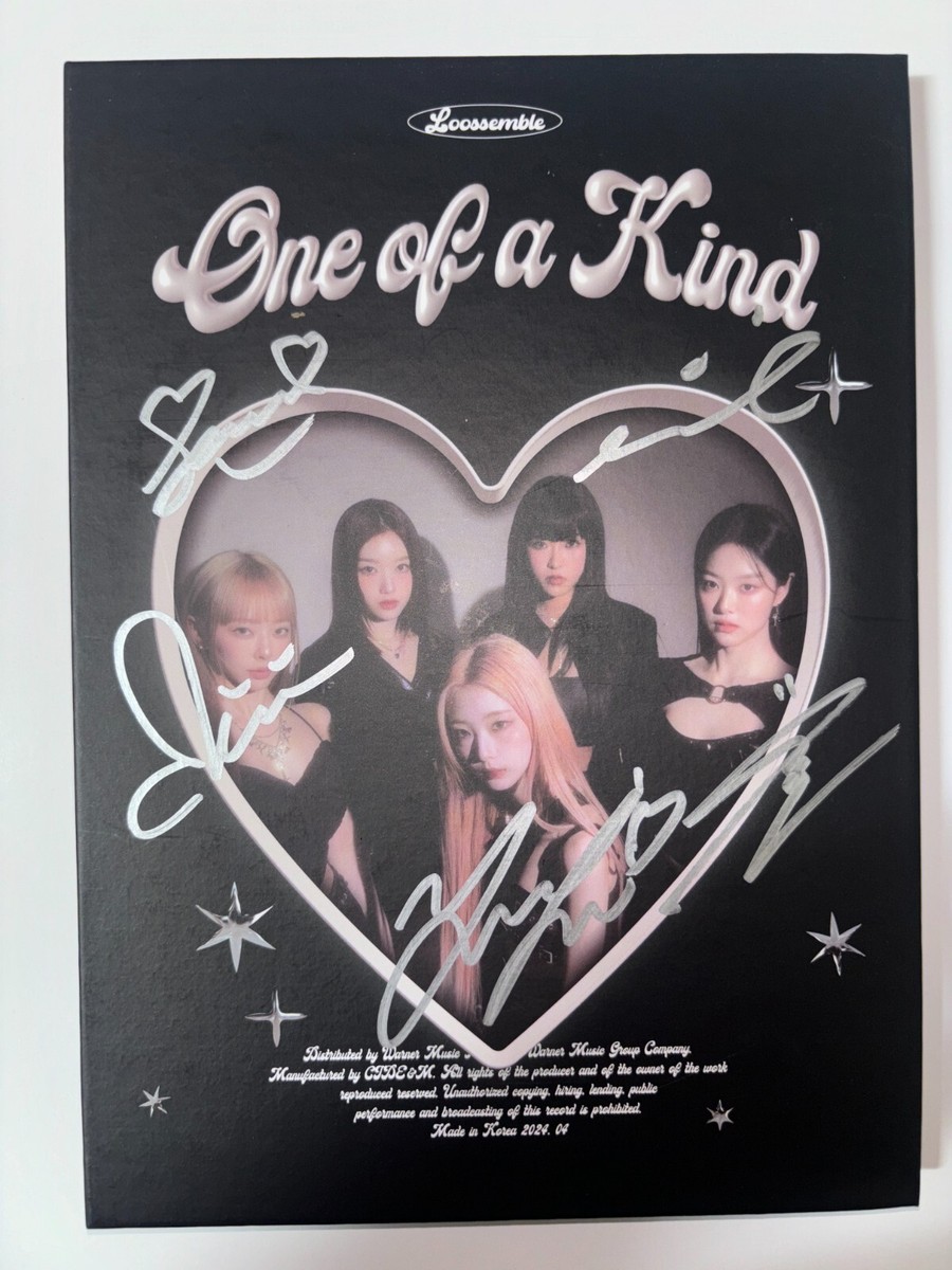 LOOSSEMBLE [One of a Kind] Autographed Signed Album Full Set LOONA