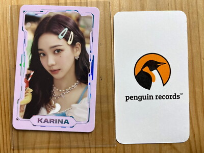 aespa - Girls ver.2 MD KARINA WINTER NINGNING GISELLE TRADING CARD