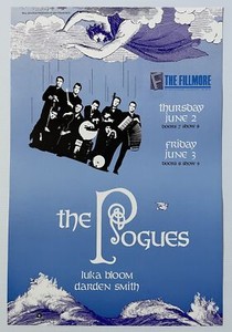 B2ポスター】シェイン・マガウアン 映画 ポスターThe POGUES 激レア