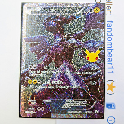 Zekrom Celebrations Classic Collection 25th Anniversary 114/114