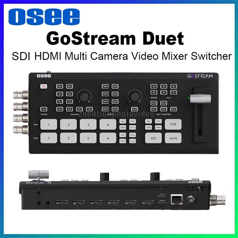 OSEE GoStream Duet SDI HDMI Live Streaming Multi Camera Video