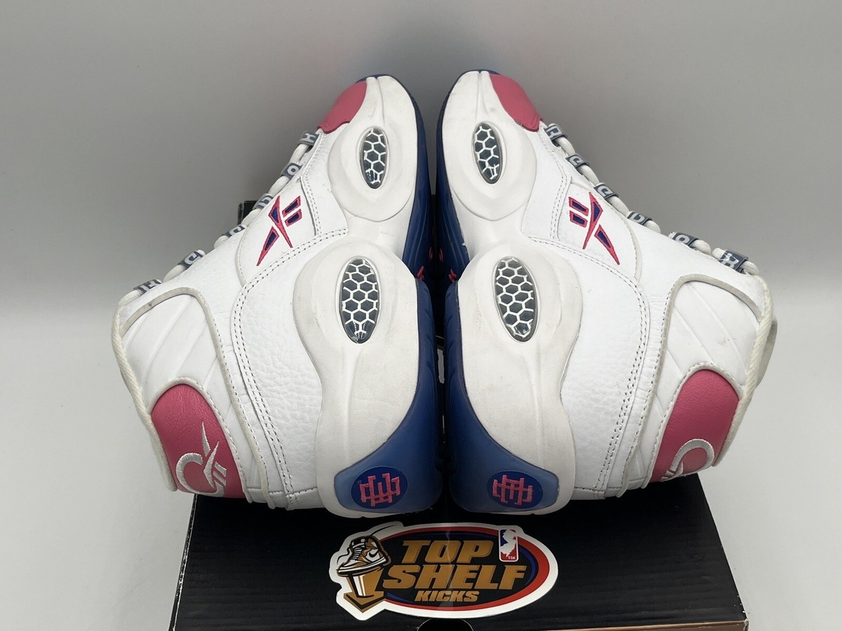 Reebok Question Mid Eric Emanuel Pink Toe 2020 Size 9 Used Rare