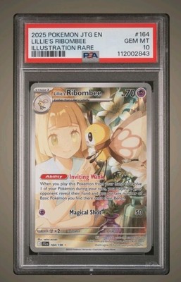 2025 POKEMON JTG EN-JOURNEY TOGETHER ILLUSTRATION RARE LILLIE'S