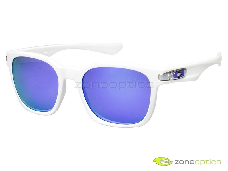 Oakley Garage Rock Sunglasses OO9175-02 Polished White/Violet