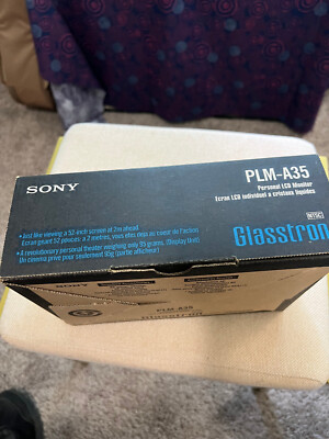 Sony Glasstron PLM-A35 Personal LCD Monitor in original box | eBay