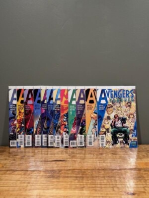 Avengers Forever #1-12 Complete Series Set 1998 Marvel Comics Kang