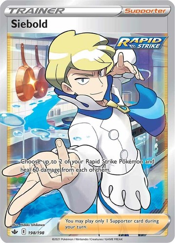 PSA 10 KLARA 194/198 Chilling Reign Pokemon 2021 Full Art Trainer