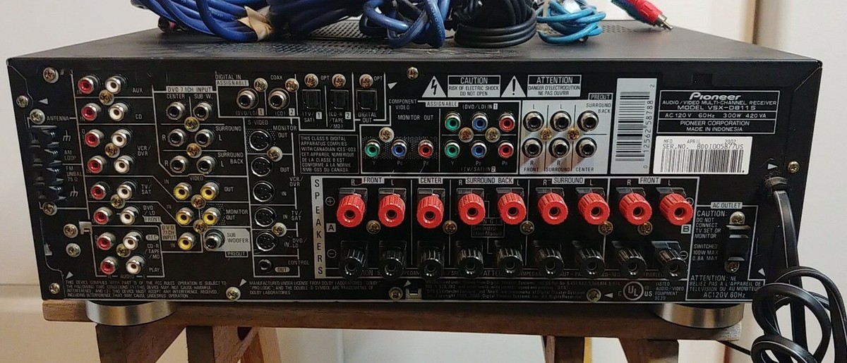 Pioneer VS-D811 Audio Video Multi-Channel Home Theater Receiver