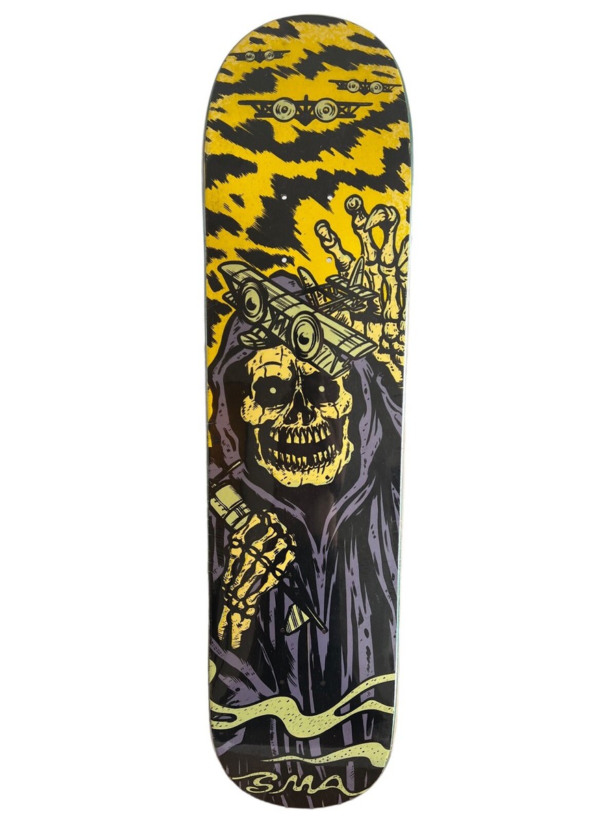 SMA Santa Monica Airlines TERRORS Skateboard Deck w/Felt Graphic
