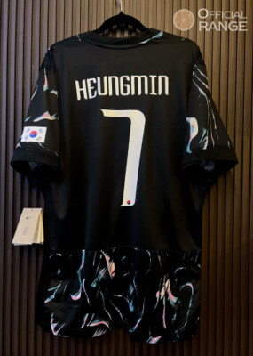 Nike DriFit 2024 South Korea Stadium Away Jersey #7 SON Heung-min