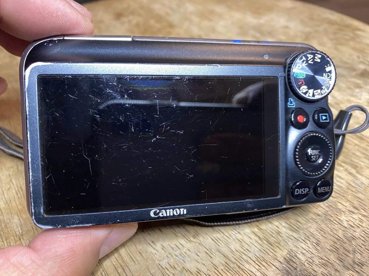Canon PowerShot SX210 IS 14.1MP Digital Camera TESTED Working NO