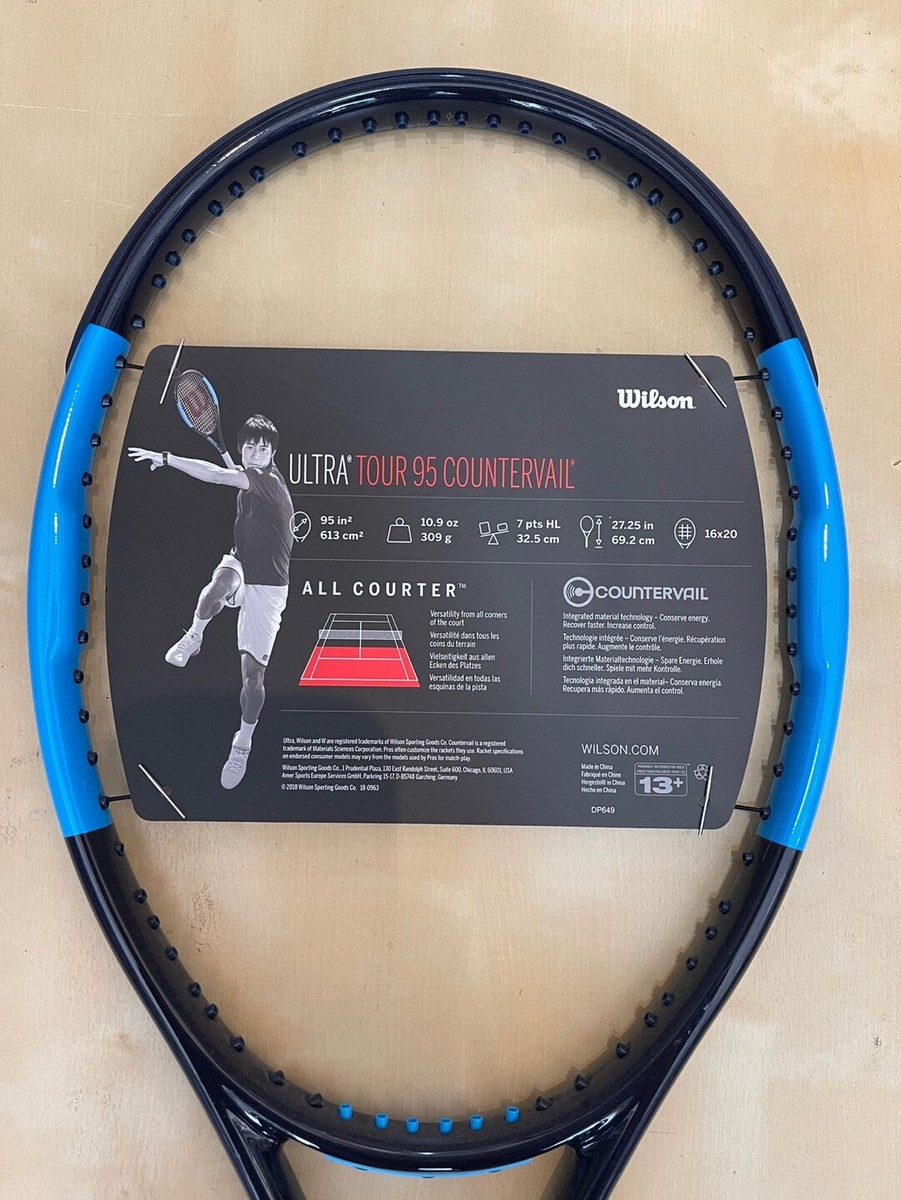 Wilson Ultra Tour 95 Countervail Tennis Racket Racquet 95sq 309g