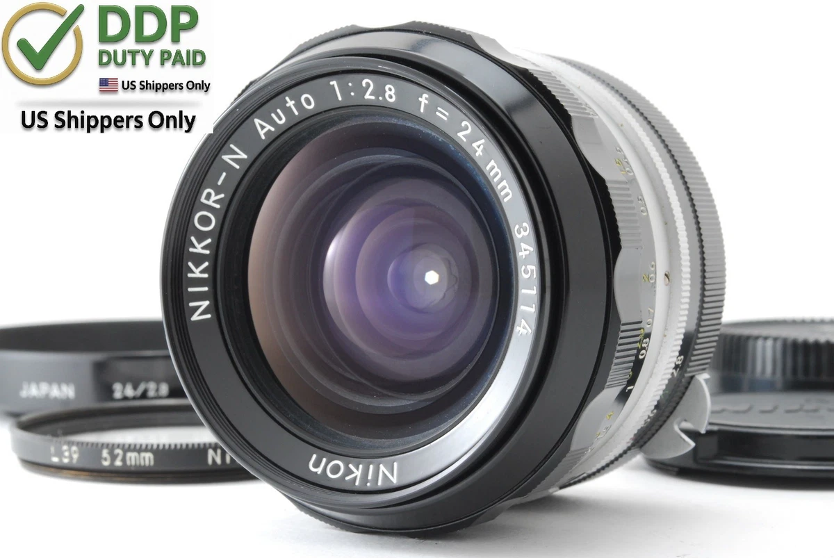 Nikon NIKKOR f/2.8 Camera Lenses 24mm Focal for sale | eBay