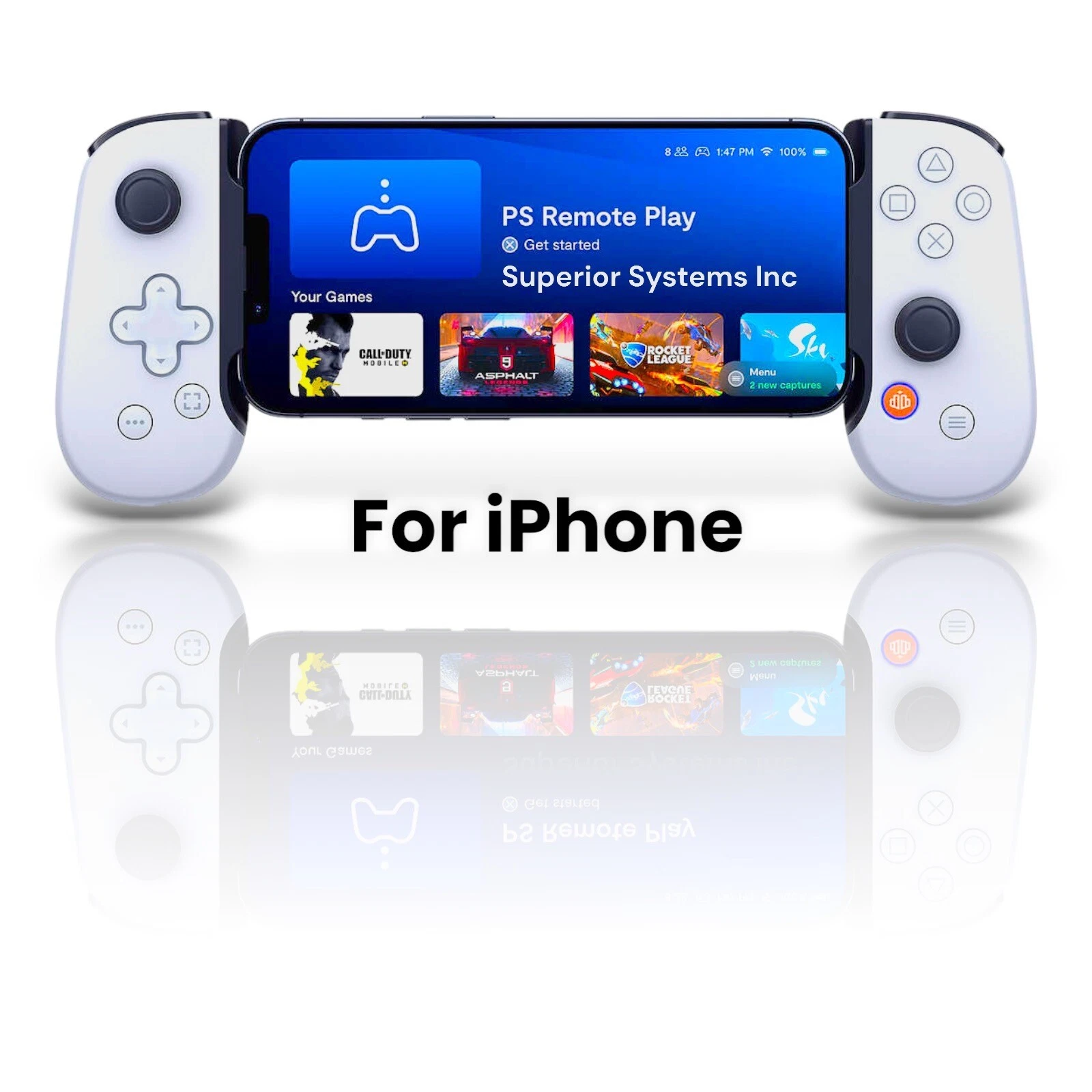 PlayStation Backbone Lightning Edition Mobile Gaming Controller