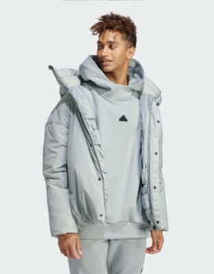 Adidas MYSHELTER COLD.RDY JACKET Wonder Silver Small Hz5699 | eBay
