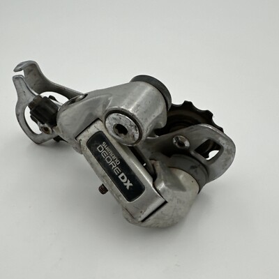 Vintage Shimano Deore DX Rear Derailleur 7 Speed Long Cage RD-M650