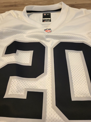 New 2XL Men's NFL On Field Nike Oakland Raiders McFadden White