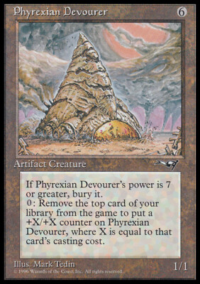 MTG PHYREXIAN DEVOURER ENGLISH EXC - DIVORATORE DI PHYREXIA - AL
