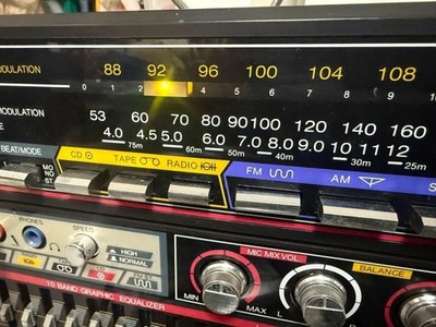 Lasonic TRC-975 Radio Boombox - Black for sale online | eBay