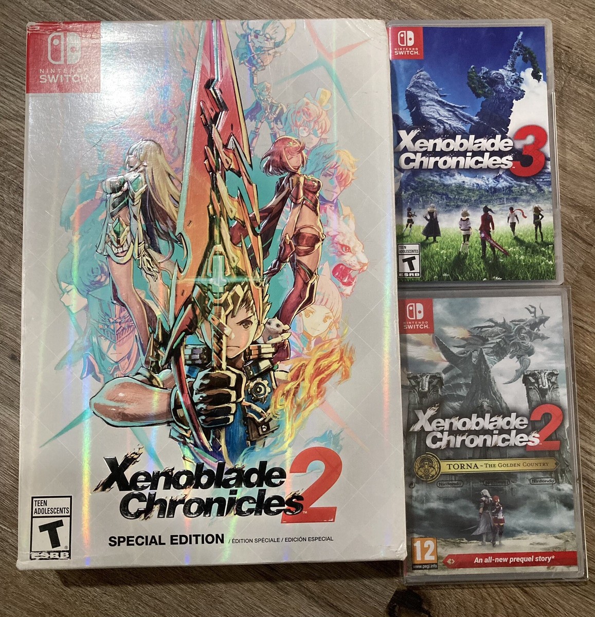Xenoblade Chronicles 2 3 + Torna Golden Games Special Collector
