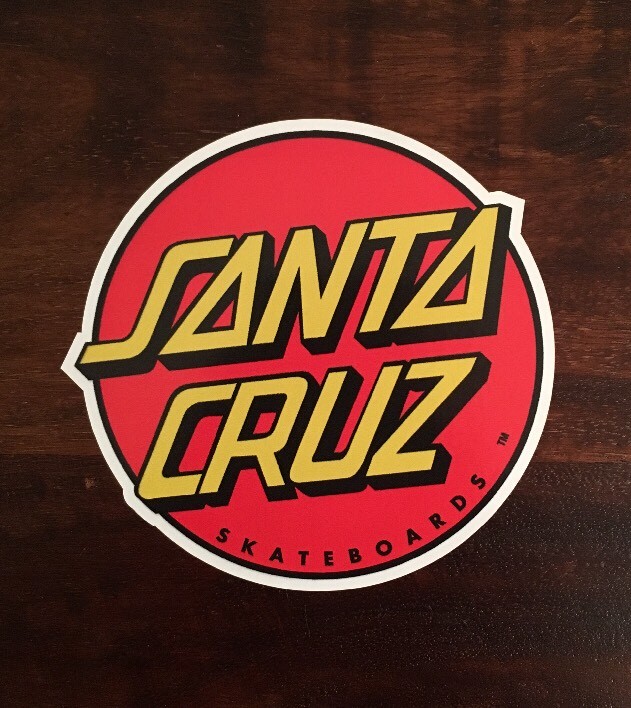 santa cruz skateboard Sticker | eBay