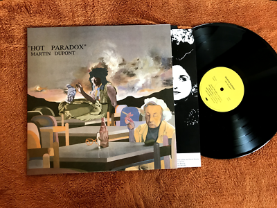 MARTIN DUPONT Hot Paradox reissue 180 gram vinyl LP + insert