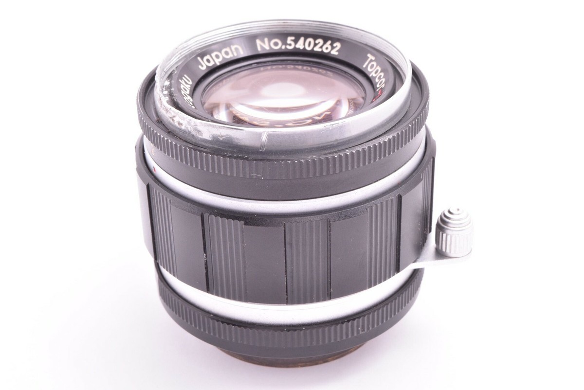 Rare Tokyo Kogaku Topcor-S lens 50mm/F2 Leica 39mm LTM screw mount