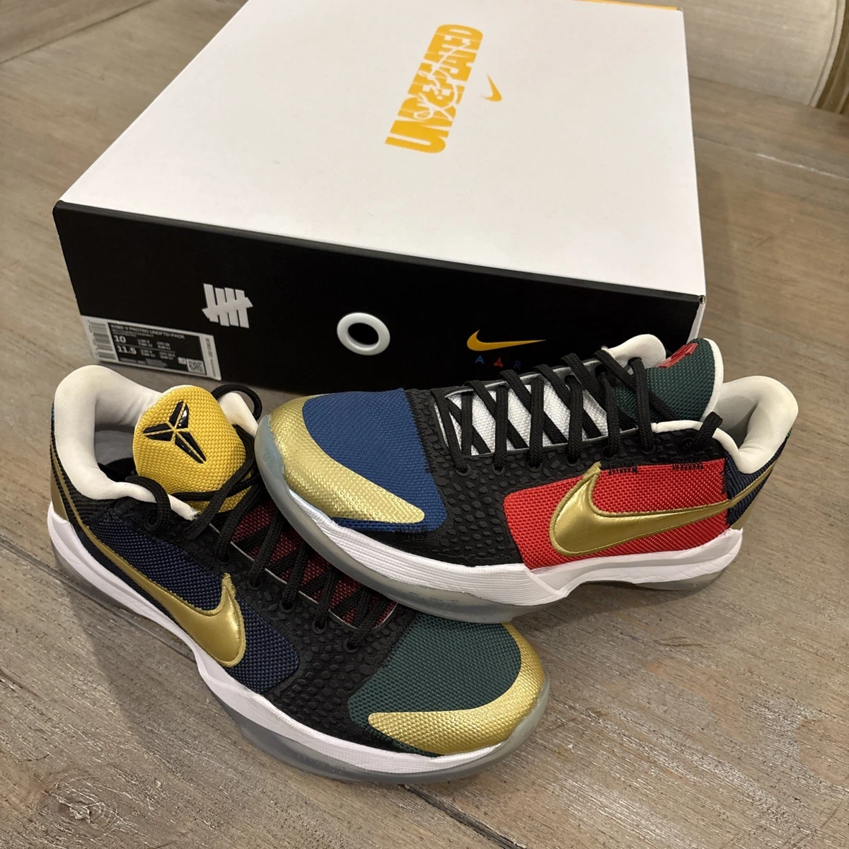 Nike Undefeated x Zoom Kobe 5 Protro What If Pack - Dirty Dozen