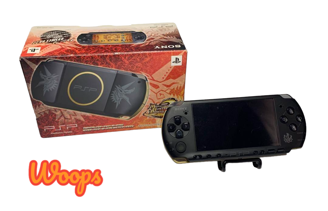 Sony PSP 3000 Monster Hunter 3rd Limited Edition Tested Work | eBay