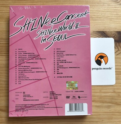 SHINee 2nd CONCERT - SHINee WORLD II in SEOUL DVD KOREA EDITION