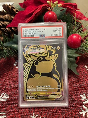 PSA 10 Gem Mint Pokemon Lost Origin PIkachu VMAX Full Art Secret