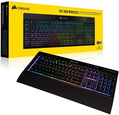 CORSAIR K57 RGB Wireless Gaming Keyboard With Slipstream - Brand
